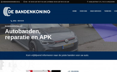 bandenkoning.nl screenshot