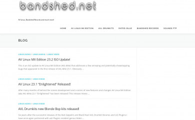 bandshed.net screenshot