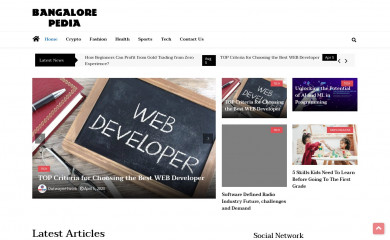 bangalorepedia.org screenshot