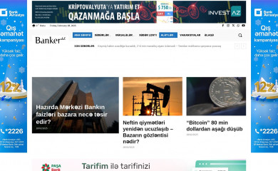 banker.az screenshot