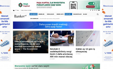 banker.az screenshot