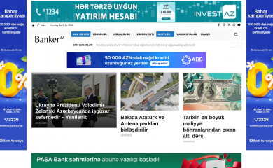 banker.az screenshot