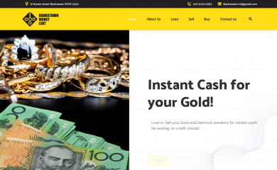 bankstownmoneylent.com.au screenshot