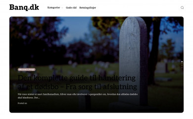 banq.dk screenshot