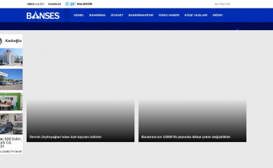 bansesgazetesi.com screenshot