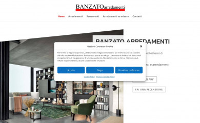 banzatoarredamenti.com screenshot