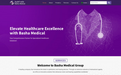 bashamedical.com screenshot