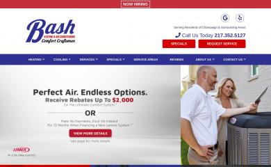 bashheating.com screenshot