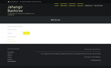 bashirov.de screenshot