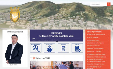 bashkiavore.gov.al screenshot