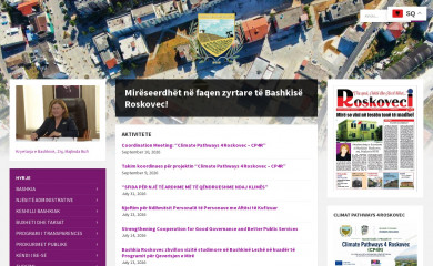 bashkiaroskovec.gov.al screenshot