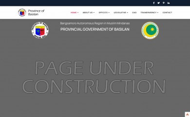 basilan.gov.ph screenshot