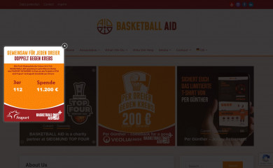 basketball-aid.info screenshot