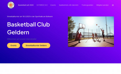 basketball-geldern.de screenshot