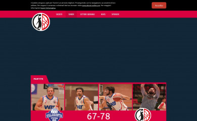basketcalolzio.it screenshot
