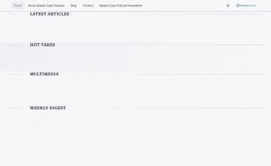 basketcasepodcast.com.au screenshot