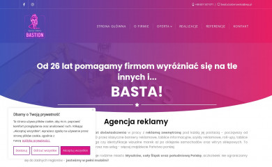 bastion-reklama.pl screenshot