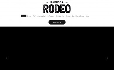 barossarodeo.au screenshot