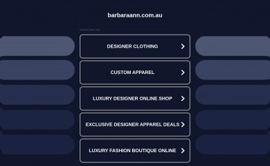 barbaraann.com.au screenshot