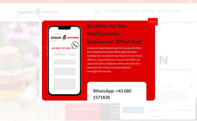 barbaraapotheke.at screenshot