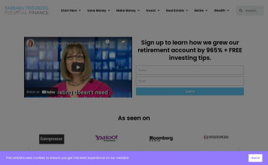 barbarafriedbergpersonalfinance.com screenshot