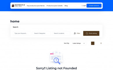 barberiaonline.com screenshot