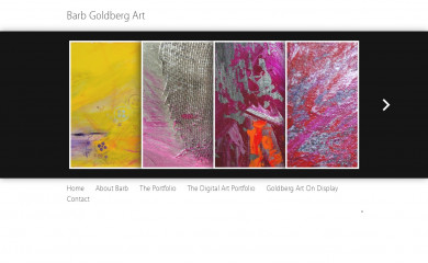 barbgoldbergart.com screenshot