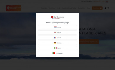 barcelonaballoonexperience.com screenshot
