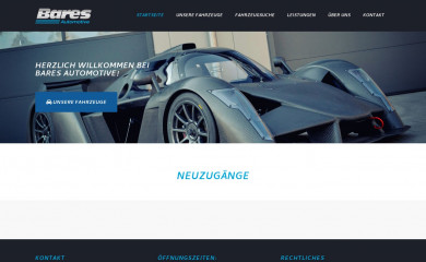 bares-automotive.de screenshot