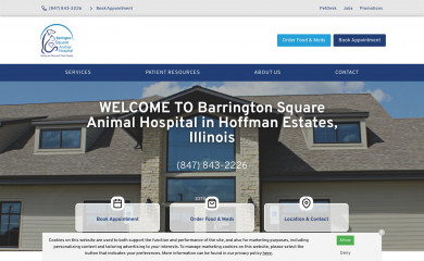 barringtonsquareah.com screenshot
