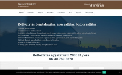 barta-koltoztetes.hu screenshot
