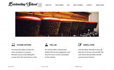 bartendingschoolofdenver.com screenshot