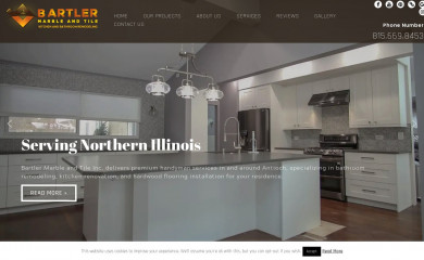 bartlermarbleandtileil.com screenshot