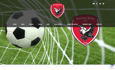 bartleyredsfc.co.uk screenshot