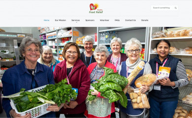 bawbawfoodrelief.org screenshot