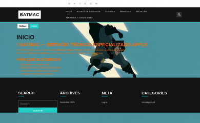 batmac.cl screenshot