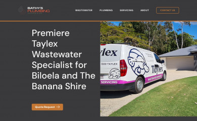 bathysplumbing.com.au screenshot