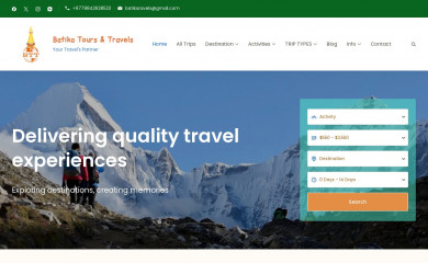 batikatravels.com screenshot