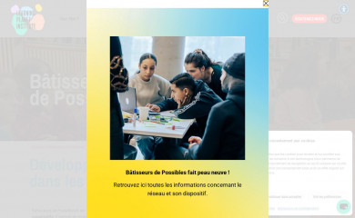 batisseursdepossibles.org screenshot