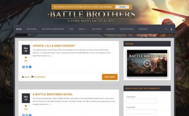 battlebrothersgame.com screenshot