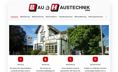 bau-und-haustechnik.com screenshot