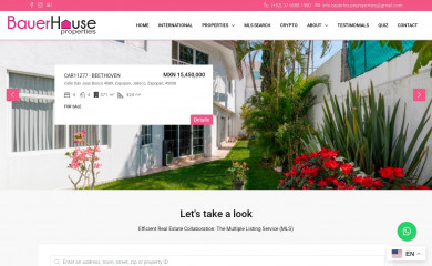 bauerhouseproperties.com screenshot