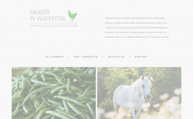 bauern-in-wuppertal.de screenshot