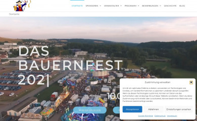 bauernfest.de screenshot