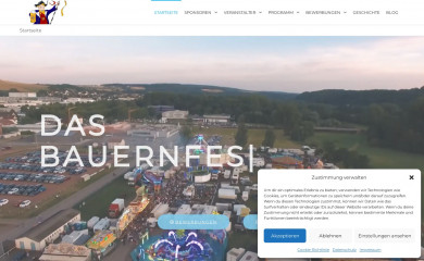 bauernfest.de screenshot