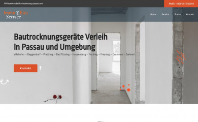 bautrockner-passau.com screenshot
