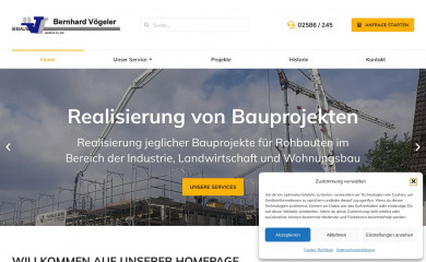 bauunternehmen-warendorf.de screenshot