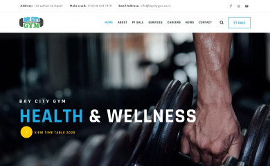 baycitygym.co.nz screenshot