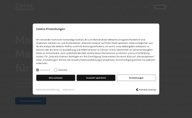 bayer-maschinenbau.de screenshot