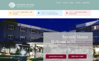 baysidemanor.com screenshot